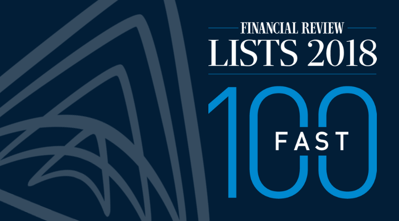 Argus TrueID named in AFR Fast100 List for 2018